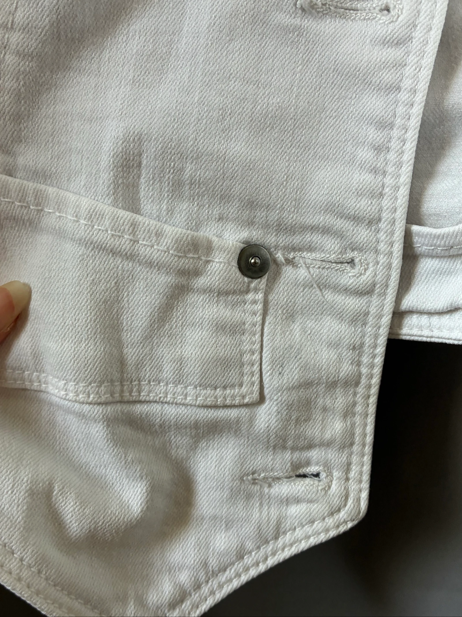 Veste jeans sem mangas feminina 32 – photo 7